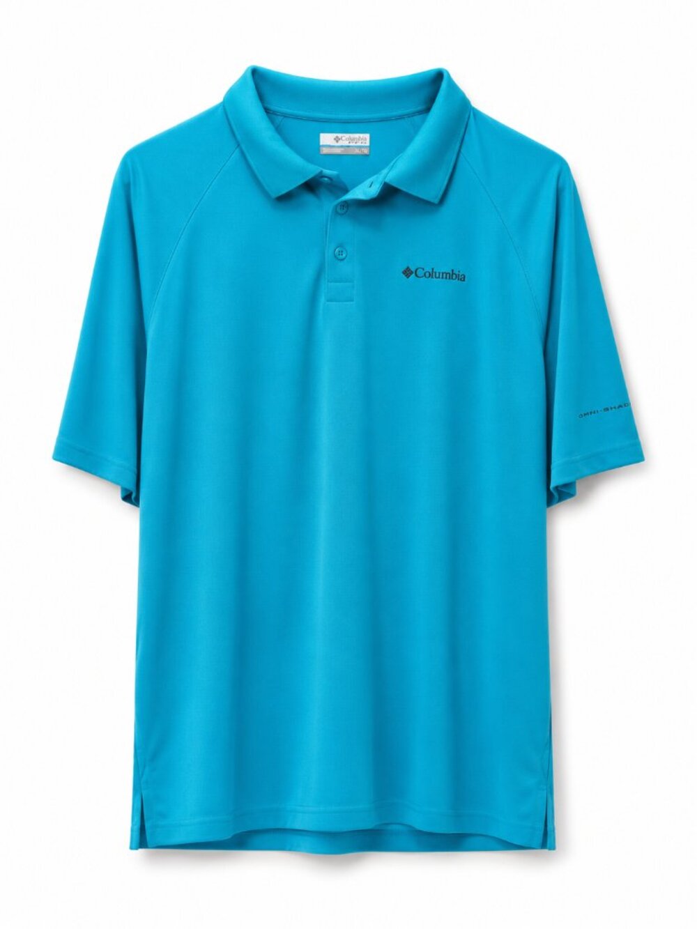Columbia Men’s XL Omni-Shade Blue Performance Golf Polo Shir